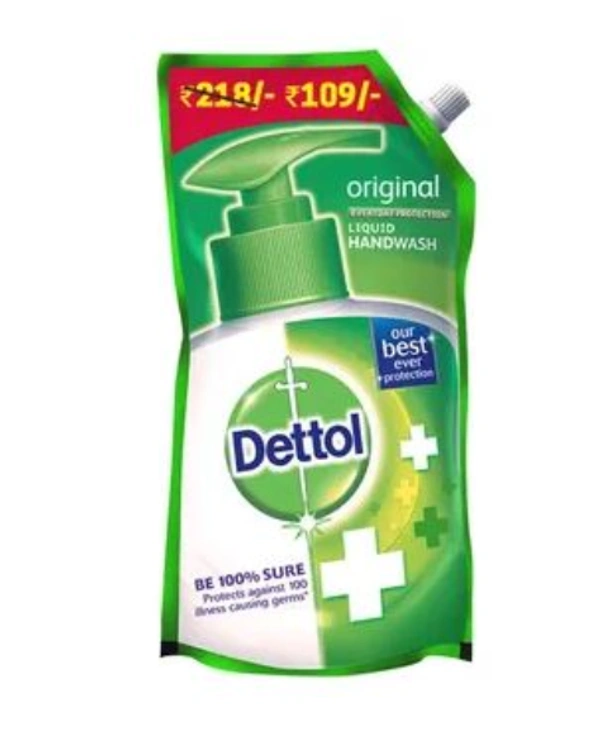 Dettol Original Liquid Handwash Refill Pouch - 750 ml